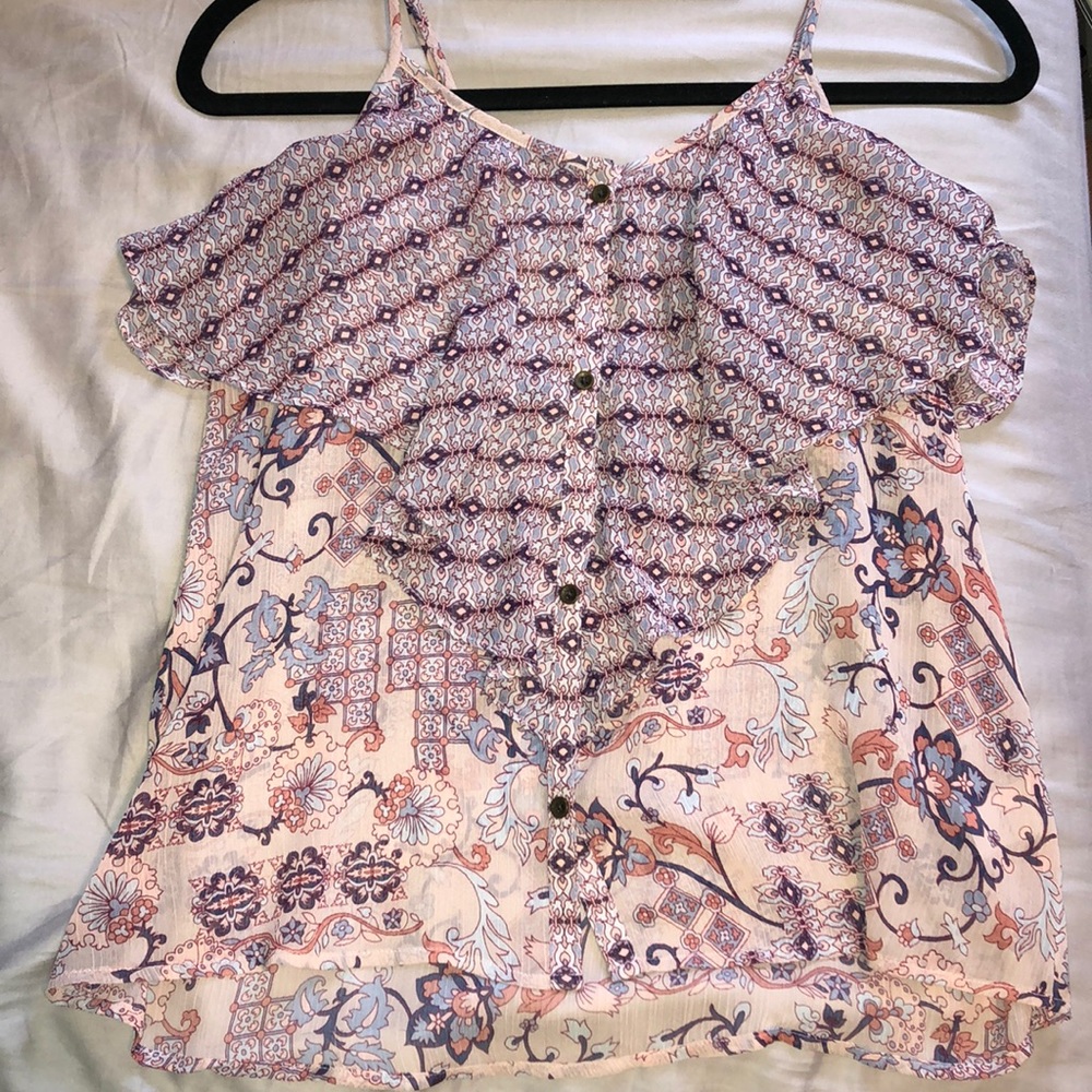 Flowy blouse tank☺︎︎